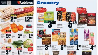 Loblaws Flyer Canada 🇨🇦  September 19  September 25 [upl. by Odranoel]