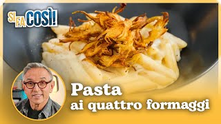 Pasta ai quattro formaggi  Si fa così  Chef BRUNO BARBIERI [upl. by Leveridge]