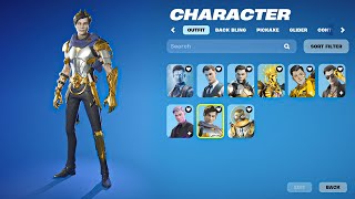 Evolution of Fortnite Midas Skins 2020  2024 [upl. by Brieta]