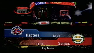 Toronto Raptors vs Seattle Sonics [upl. by Disharoon889]