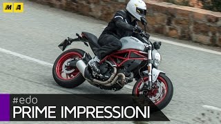 Ducati Monster 797 TEST  Prime Impressioni ENGLISH SUB [upl. by Heller]