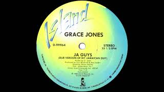 Grace Jones  Ja Guys Dub Version Of My Jamaican Guy 1982 [upl. by Laurice]