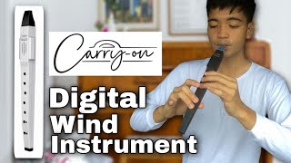 Introducing Carryon Digital Wind Instrument  Tutorial amp Review [upl. by Uund420]