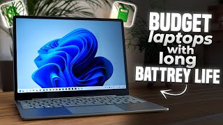 3 Best Budget Laptops With Long Battery Life🔋 [upl. by Garrard172]