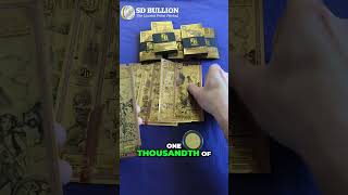 1 Oz Gold Coin Vs 1000 Goldbacks  Which Would You Rather Spend preciousmetals goldcoins [upl. by Ortiz]