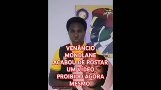 VENÂNCIO MONDLANE ACABOU DE MANDAR UMA GRANDE MENSAGEM PARA O POVO MOÇAMBICANO venaciomondlane [upl. by Meghann]