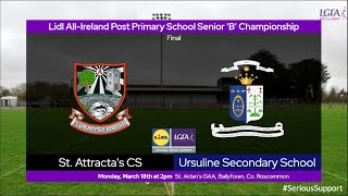 St Attracta’s CS v Ursuline Secondary School [upl. by Diena486]