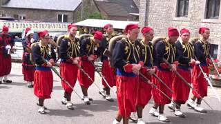 La Marche SaintGhislain à Fraire 2017 [upl. by Nodle]