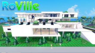 RoVille Code White Mansion Tour  AllieAshe [upl. by Seabrook]