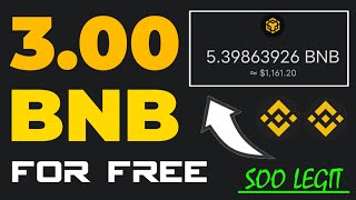 1000 FREE BNB IN 5 SECONDS step by step HOW TO EARN FREE BNB IN TRUST WALLET [upl. by Trista729]