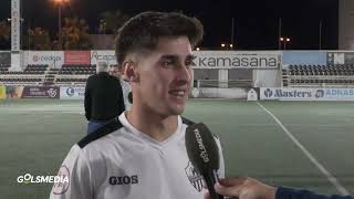 Entrevista  Nico Cabanes jugador Ontinyent 1931 CF [upl. by Trillbee]