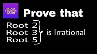 Prove that root 2 is irrational ll cbse class 10 chapter 1 real numbers [upl. by Yentruoc]