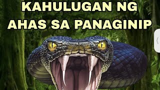 KAHULUGAN NG AHAS SA PANAGINIP [upl. by Sakhuja]