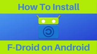 How To Install FDroid On Android [upl. by Nuawd]