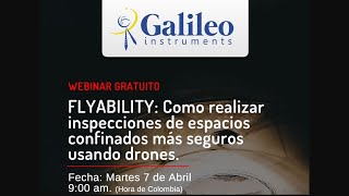 Webinar Flyability Inspecciones de espacios confinados más seguras usando drones [upl. by Beulah]