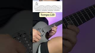 Chord arpeggio practice in electric guitar solo guitar guitarsolo guitarist guitarra chords [upl. by Einitsed162]