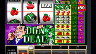 💼 Don Deal Slot by Microgaming – Make Winning Moves 🎰💰 [upl. by Yzus]