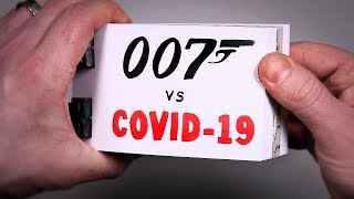 Drawing a James Bond vs Coronavirus Flip Book [upl. by Diraf]