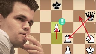 Magnus Carlsen Unleashes Tactical Genius in Endgame with Ian Nepomniachtchi [upl. by Penn]