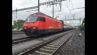 Führerstandsmitfahrt SBB InterCity Bern  Spiez [upl. by Pollux]