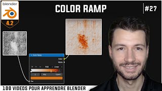 27  LE NODE COLOR RAMP  Apprendre Blender en 100 vidéos TUTO FR [upl. by Middendorf]