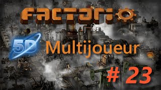 Factorio Fr 5Dims mod avec Levia épisode 23 [upl. by Huan393]