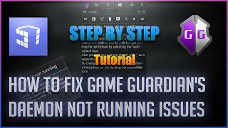 How To Fix Game Guardians Daemon Not Running Issues  Android  Step By Step [upl. by Nira]