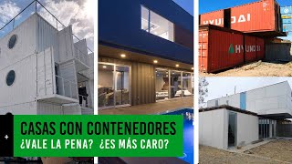 ¿Es MÁS CARO construir una CASA CON CONTENEDORES🏡💸  CONTENEDORES MAS [upl. by Natlus]