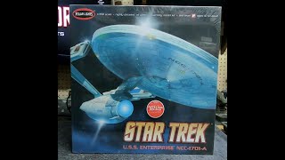 1350 USS Enterprise Refit By Polar Lights Updated Build Series Pt 1 [upl. by Gereron470]