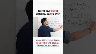 TEM QUE SABER ISSO PARA FAZER ENEM enem Física [upl. by Elyr]