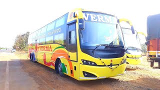 BRAND NEW VOLVO B11R CELESTE WITH TOILET 《Verma Travels》 [upl. by Palila]