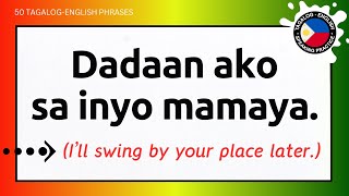 50 ENGLISHTAGALOG PHRASES FOR SPEAKING PRACTICE  Filipino Language Lessons [upl. by Takken]