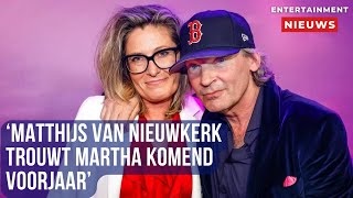 Matthijs van Nieuwkerk Trouwt met Martha in voorjaar [upl. by Hna564]