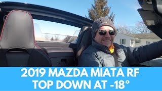 2019 Mazda Miata RF Top Down at 18 [upl. by Coughlin]