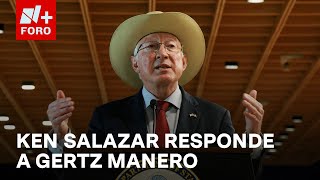 Ken Salazar defiende que Estados Unidos sí informó a México sobre ‘El Mayo’ Zambada  A las 3 [upl. by Dowlen]