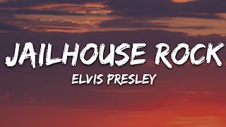 Elvis Presley  Jailhouse Rock Lyrics [upl. by Enibas300]