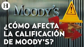 “Debemos preocuparnos” Experto alerta por riesgos de la calificación negativa de Moodys a México [upl. by Esila]