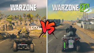 Warzone Vs Warzone 20  Ultimate ATTENTION TO DETAIL Comparison [upl. by Holihs]