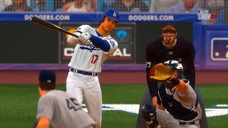 Shohei Ohtani Solo Homerun  MLB Road to The Show 24 Online Rated [upl. by Estelle637]