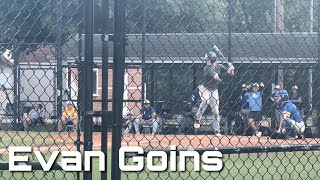 Evan Goins  Fall 2024 Baseball Highlights [upl. by Htez]