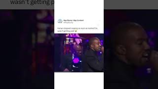 Kanye West realised he was rapping for free🇺🇸🇺🇸 celebrity america americancelebrities trend [upl. by Haggar]