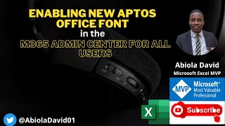 Enabling New Aptos Office Font in the M365 Admin Center Must Watch for M365 Administrators [upl. by Lekzehcey22]