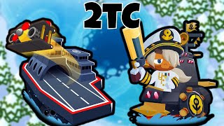 Brickell  Carrier Flagship 2TC on SKATES by Luxray  BTD6 [upl. by Yemirej]