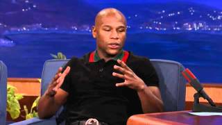 Mayweather vs Ortiz Floyd Mayweather Jr on Conan Video [upl. by Gail]