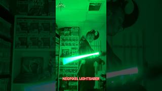 RGB OR NEOPIXEL LIGHTSABER 🤩 starwars lightsaber cosplay anakin [upl. by Kendry]