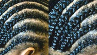 How To Crochet Braid Pattern And Cornrow Tips For Flat Braids [upl. by Dnalerb]