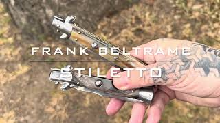 Frank Beltrame Italian Stiletto Knifes 2024 [upl. by Eustacia]