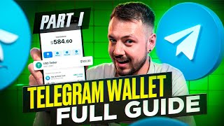 Get Started with Telegram Wallet FULL GUIDE [upl. by Perni]