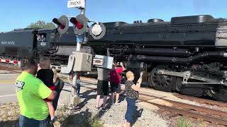 UP Big Boy 4014 steam engine train 9092024  422pm [upl. by Browning]