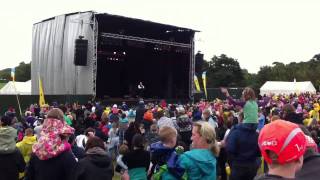 Justin Fletcher at Legoland Live  16th July 2011 [upl. by Anaicul482]